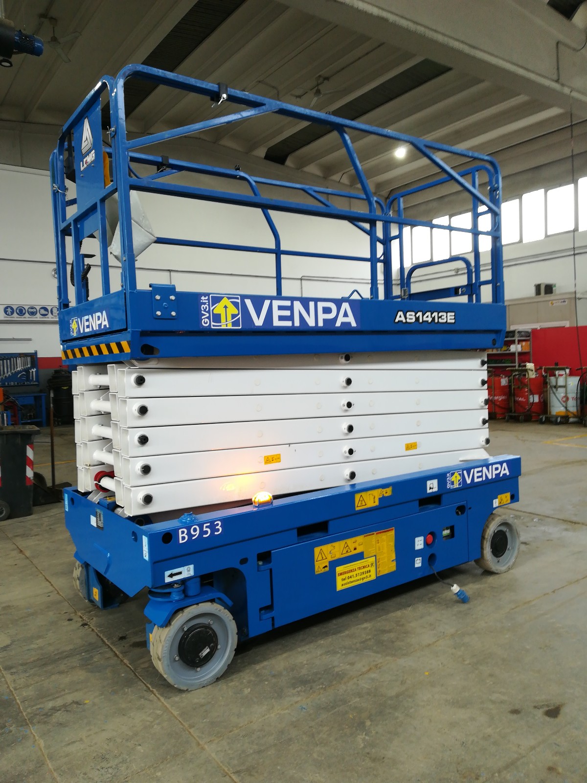 VERTICALE ELETTRICA 16 M